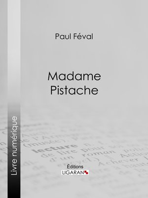 cover image of Madame Pistache